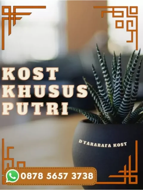 KOS PUTRI TERDEKAT DI SIDOARJO