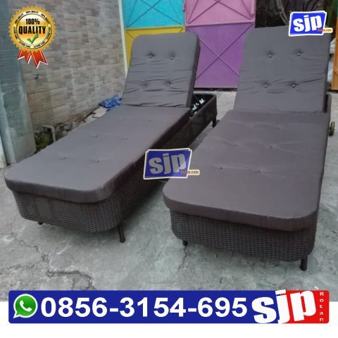 pabrik pengrajin sunbedpool rattan syentetic sunbed sun lounger kursi santai kolam renang rotan sintetis