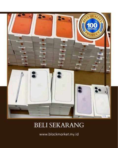 Di jual iphone 17 bm series brand new in box